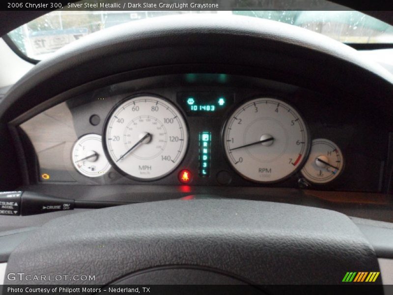 Silver Steel Metallic / Dark Slate Gray/Light Graystone 2006 Chrysler 300