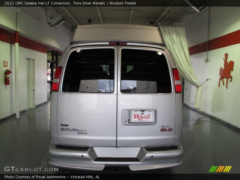 Pure Silver Metallic / Medium Pewter 2012 GMC Savana Van LT Conversion