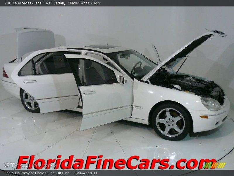 Glacier White / Ash 2000 Mercedes-Benz S 430 Sedan