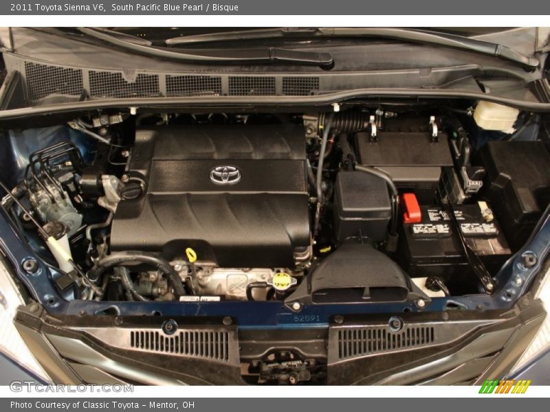  2011 Sienna V6 Engine - 3.5 Liter DOHC 24-Valve VVT-i V6