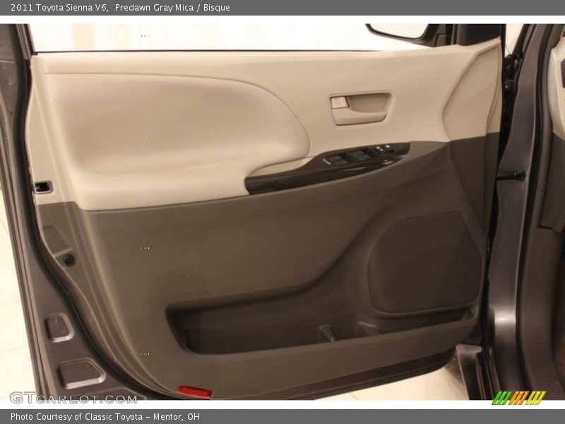 Predawn Gray Mica / Bisque 2011 Toyota Sienna V6