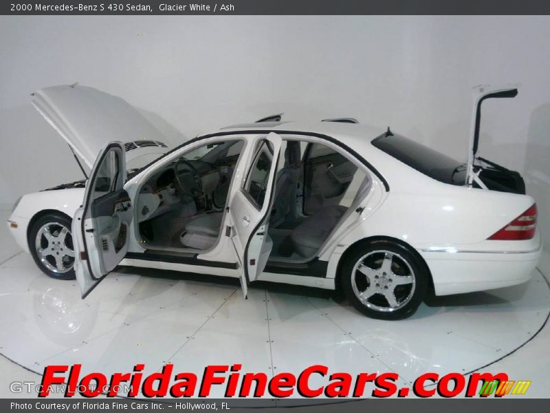 Glacier White / Ash 2000 Mercedes-Benz S 430 Sedan