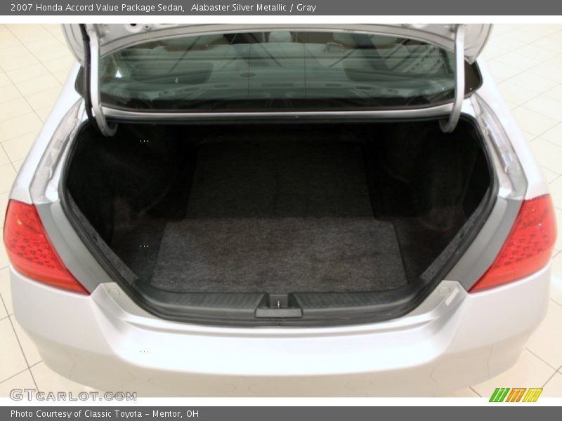 Alabaster Silver Metallic / Gray 2007 Honda Accord Value Package Sedan