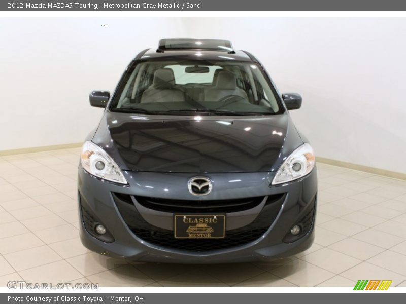 Metropolitan Gray Metallic / Sand 2012 Mazda MAZDA5 Touring