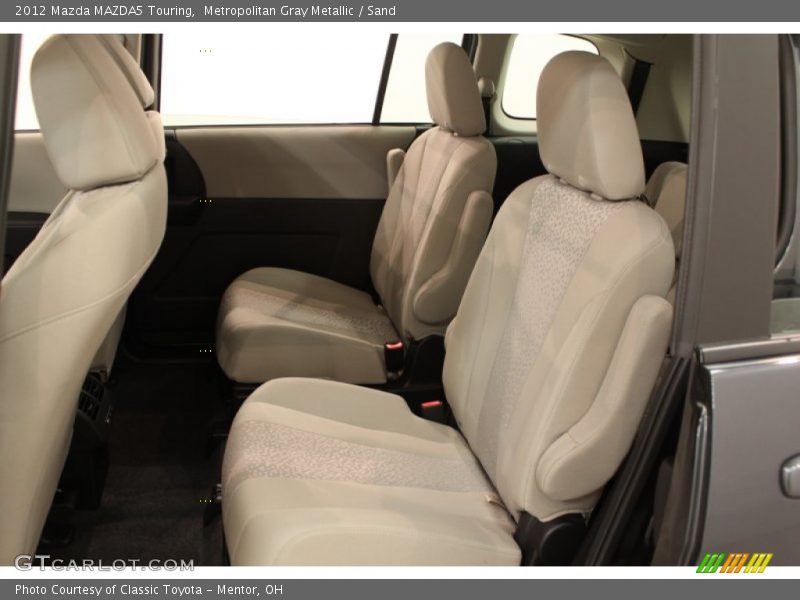 Metropolitan Gray Metallic / Sand 2012 Mazda MAZDA5 Touring