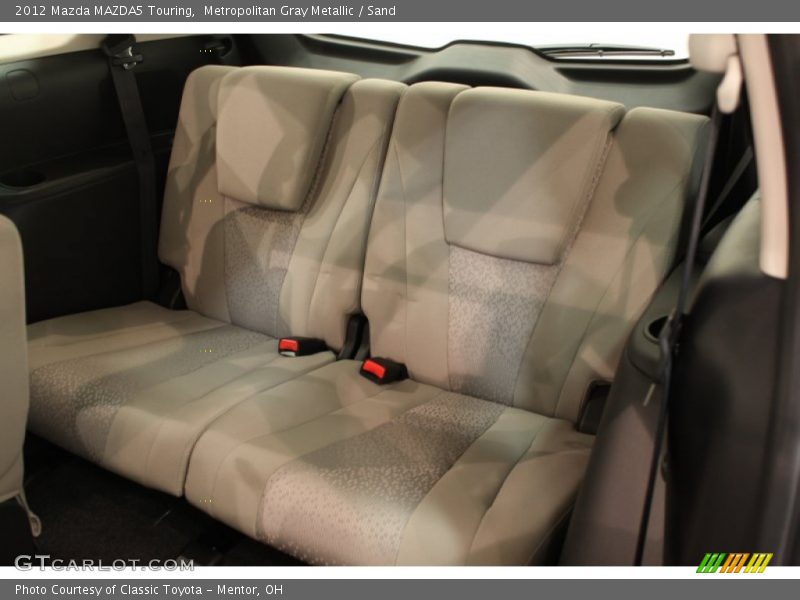 Metropolitan Gray Metallic / Sand 2012 Mazda MAZDA5 Touring