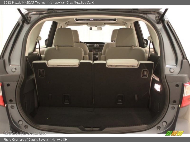 Metropolitan Gray Metallic / Sand 2012 Mazda MAZDA5 Touring