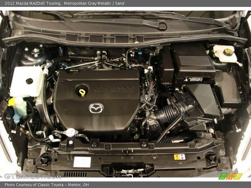 Metropolitan Gray Metallic / Sand 2012 Mazda MAZDA5 Touring