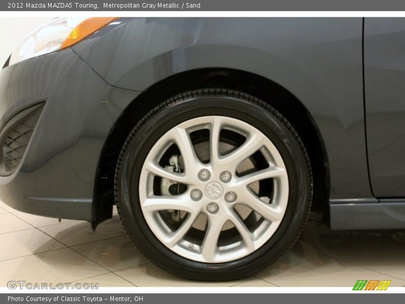 Metropolitan Gray Metallic / Sand 2012 Mazda MAZDA5 Touring