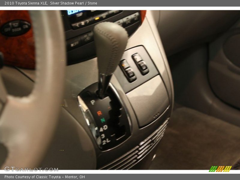 Silver Shadow Pearl / Stone 2010 Toyota Sienna XLE