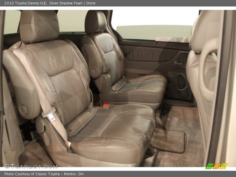 Silver Shadow Pearl / Stone 2010 Toyota Sienna XLE