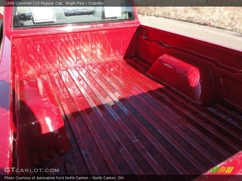 Bright Red / Graphite 1998 Chevrolet S10 Regular Cab