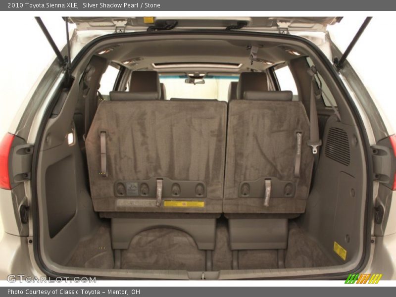 Silver Shadow Pearl / Stone 2010 Toyota Sienna XLE