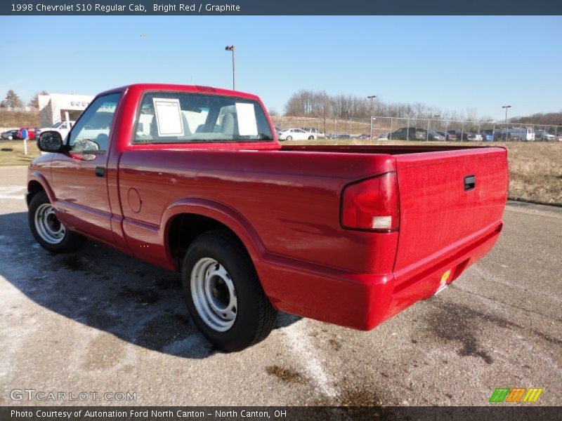  1998 S10 Regular Cab Bright Red