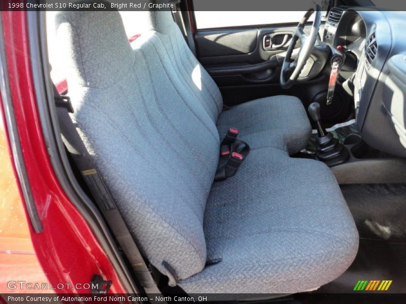 Bright Red / Graphite 1998 Chevrolet S10 Regular Cab