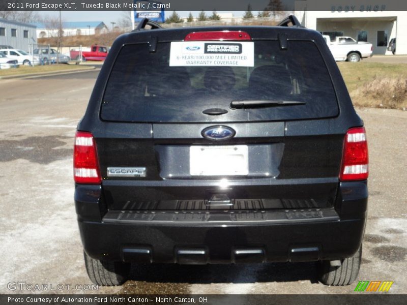 Tuxedo Black Metallic / Camel 2011 Ford Escape XLT