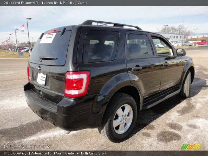 Tuxedo Black Metallic / Camel 2011 Ford Escape XLT