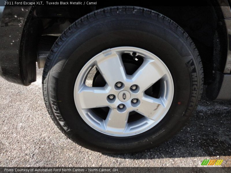 Tuxedo Black Metallic / Camel 2011 Ford Escape XLT