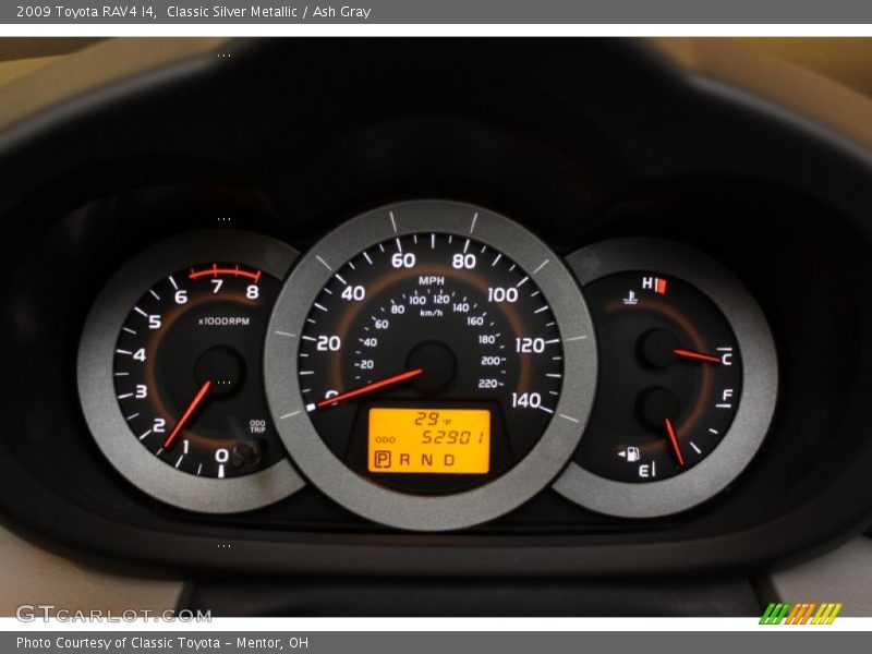 Classic Silver Metallic / Ash Gray 2009 Toyota RAV4 I4