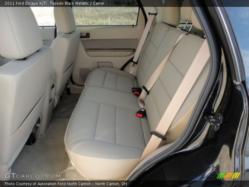 Tuxedo Black Metallic / Camel 2011 Ford Escape XLT