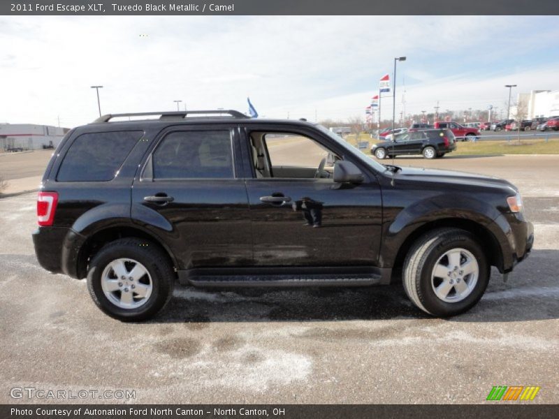 Tuxedo Black Metallic / Camel 2011 Ford Escape XLT
