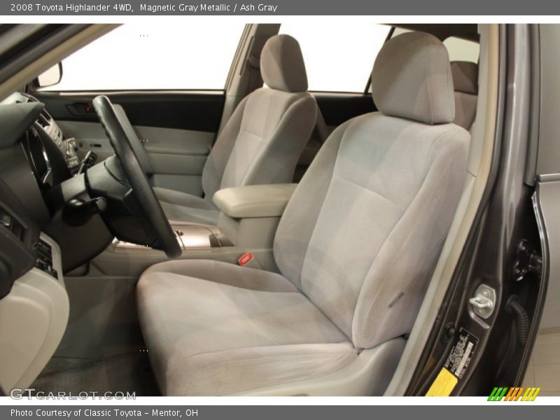 Magnetic Gray Metallic / Ash Gray 2008 Toyota Highlander 4WD