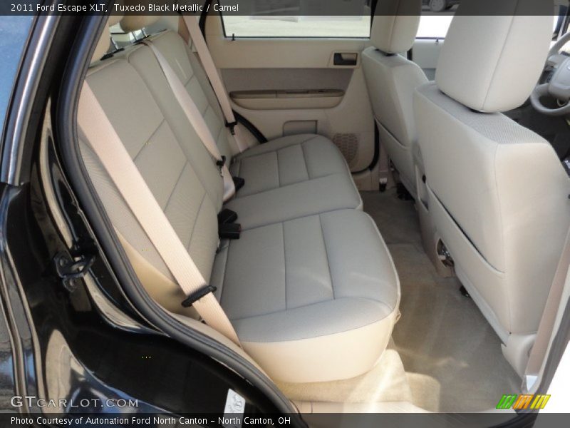 Tuxedo Black Metallic / Camel 2011 Ford Escape XLT