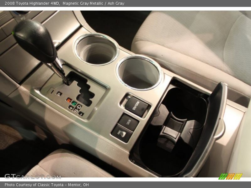 Magnetic Gray Metallic / Ash Gray 2008 Toyota Highlander 4WD