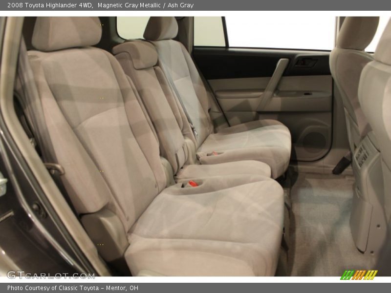 Magnetic Gray Metallic / Ash Gray 2008 Toyota Highlander 4WD