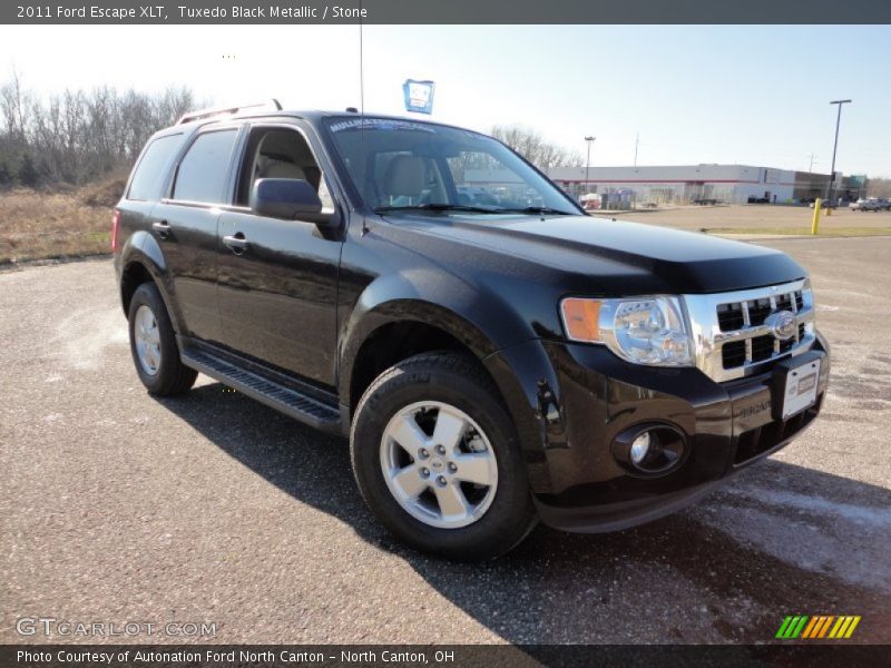 Tuxedo Black Metallic / Stone 2011 Ford Escape XLT
