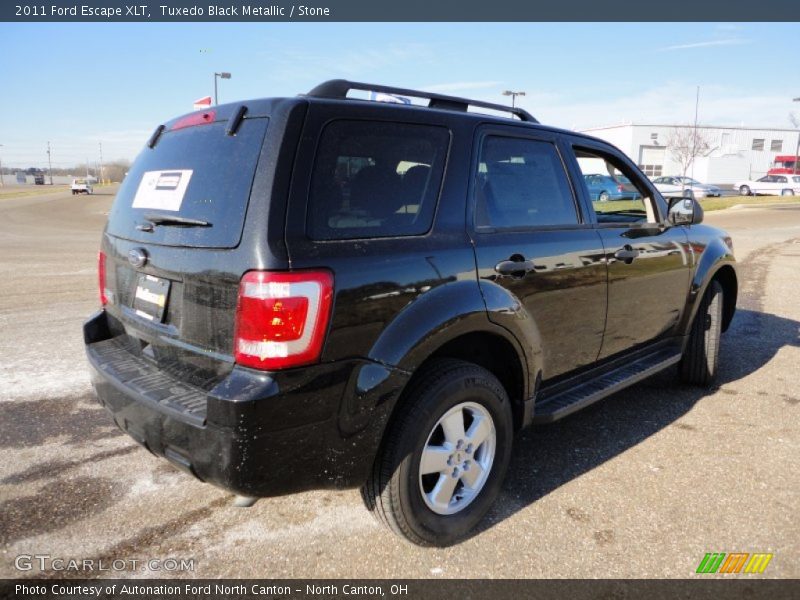 Tuxedo Black Metallic / Stone 2011 Ford Escape XLT