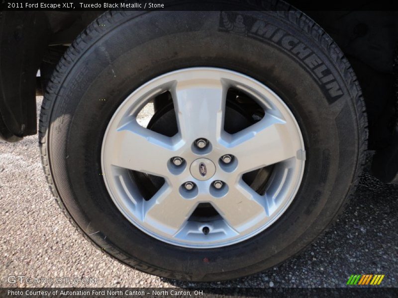 Tuxedo Black Metallic / Stone 2011 Ford Escape XLT