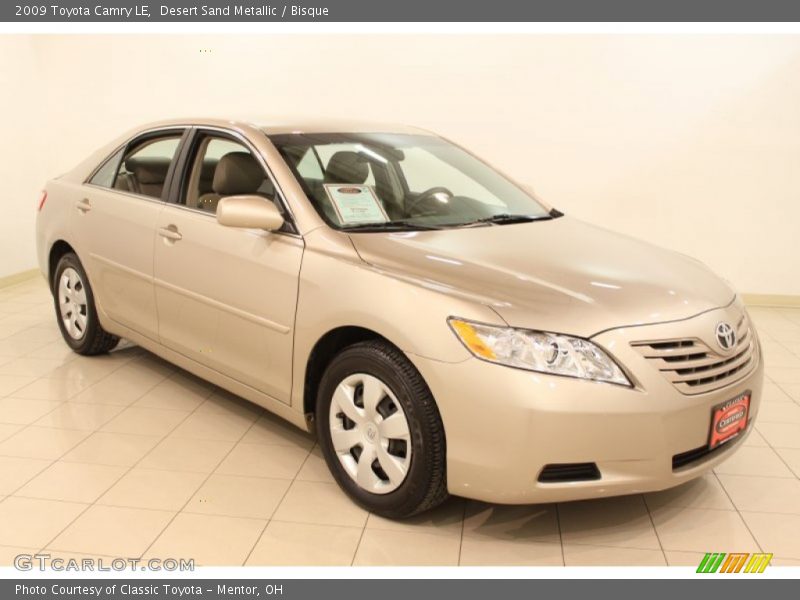Desert Sand Metallic / Bisque 2009 Toyota Camry LE