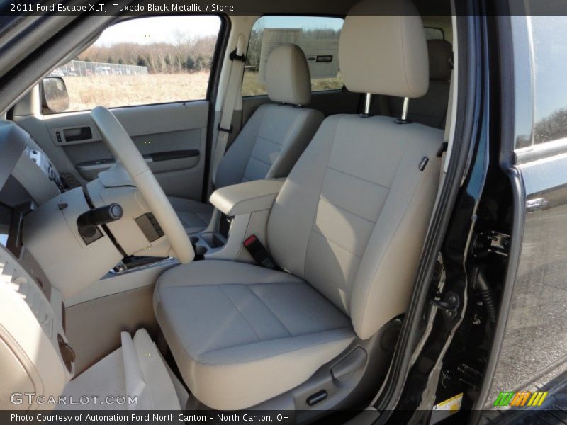 Tuxedo Black Metallic / Stone 2011 Ford Escape XLT