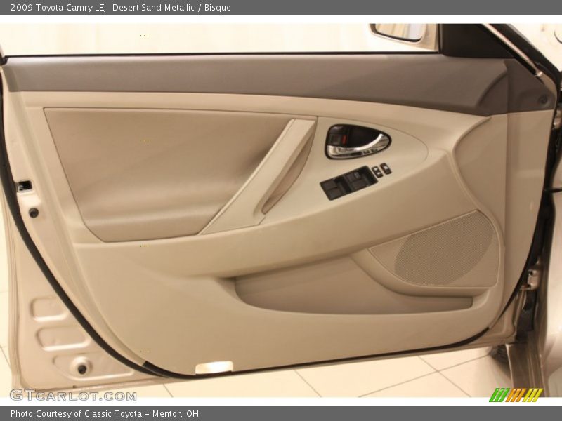 Desert Sand Metallic / Bisque 2009 Toyota Camry LE