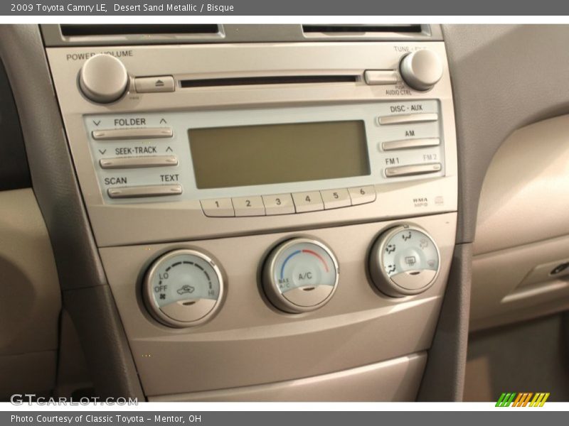 Desert Sand Metallic / Bisque 2009 Toyota Camry LE
