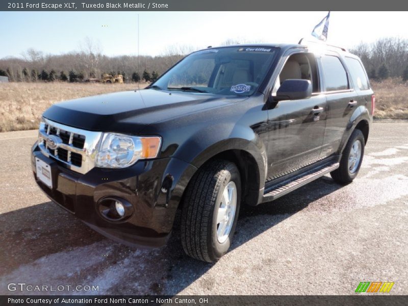 Tuxedo Black Metallic / Stone 2011 Ford Escape XLT