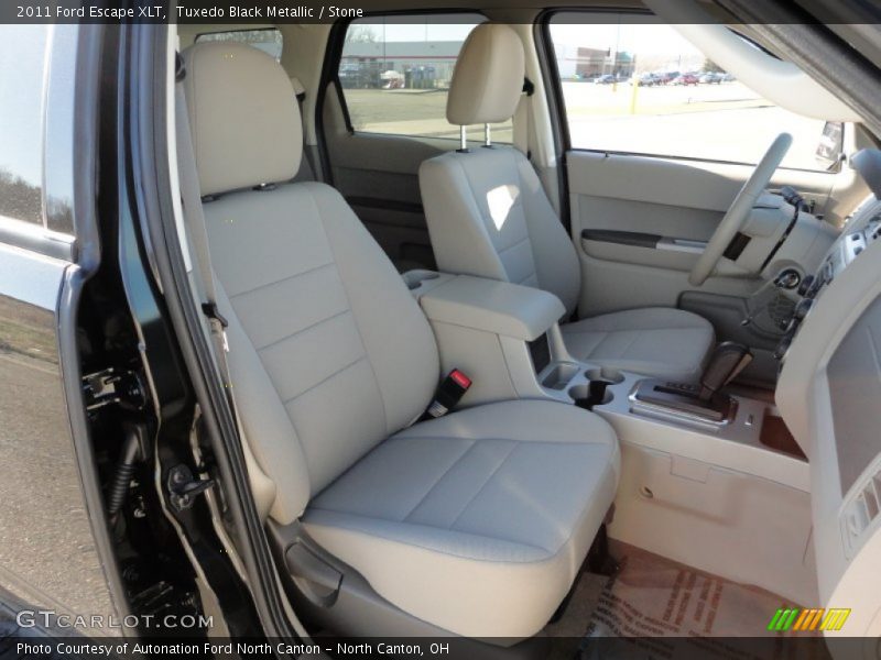 Tuxedo Black Metallic / Stone 2011 Ford Escape XLT