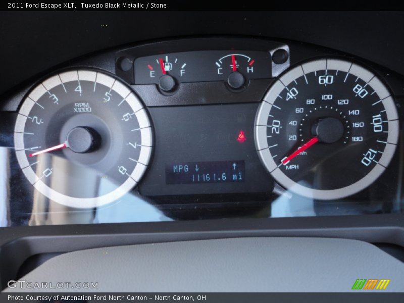 Tuxedo Black Metallic / Stone 2011 Ford Escape XLT