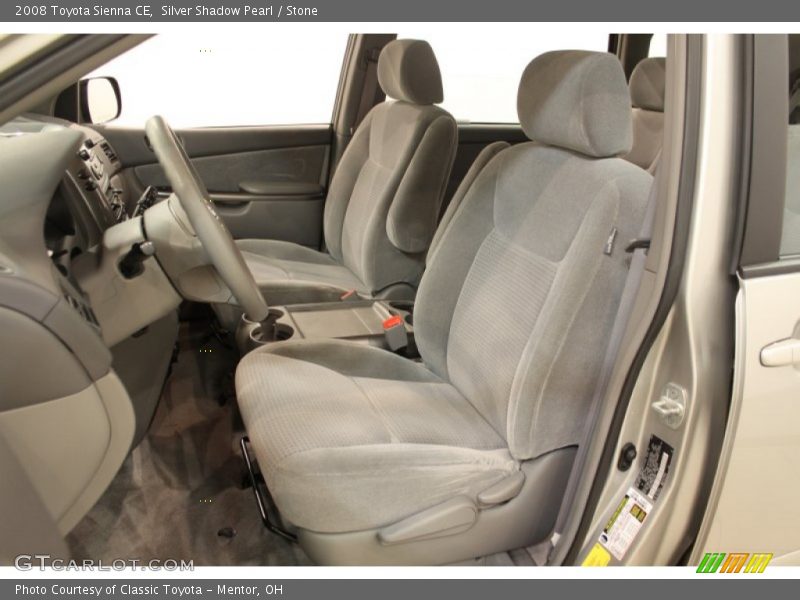 Silver Shadow Pearl / Stone 2008 Toyota Sienna CE