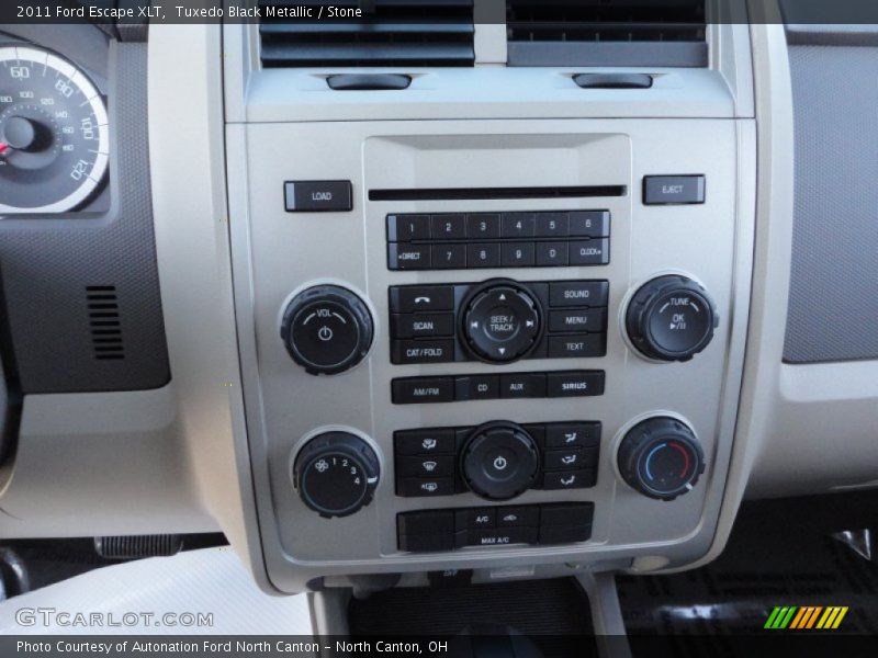 Tuxedo Black Metallic / Stone 2011 Ford Escape XLT