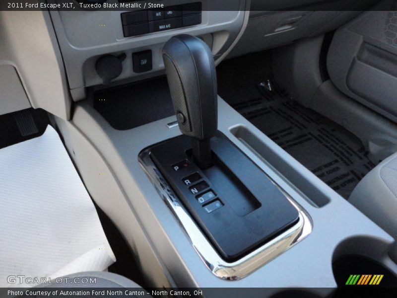Tuxedo Black Metallic / Stone 2011 Ford Escape XLT
