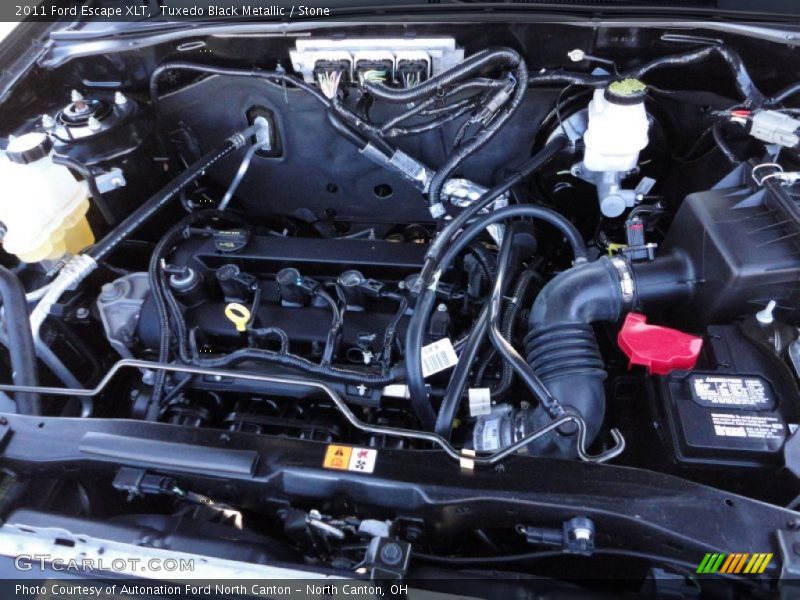 Tuxedo Black Metallic / Stone 2011 Ford Escape XLT