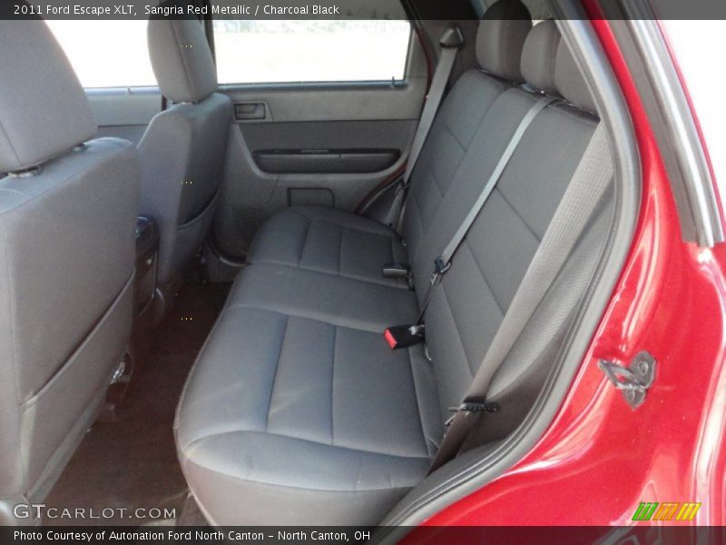 Sangria Red Metallic / Charcoal Black 2011 Ford Escape XLT