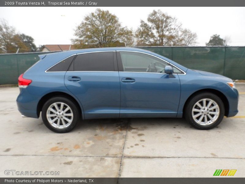 Tropical Sea Metallic / Gray 2009 Toyota Venza I4