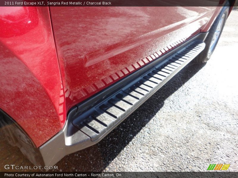 Sangria Red Metallic / Charcoal Black 2011 Ford Escape XLT