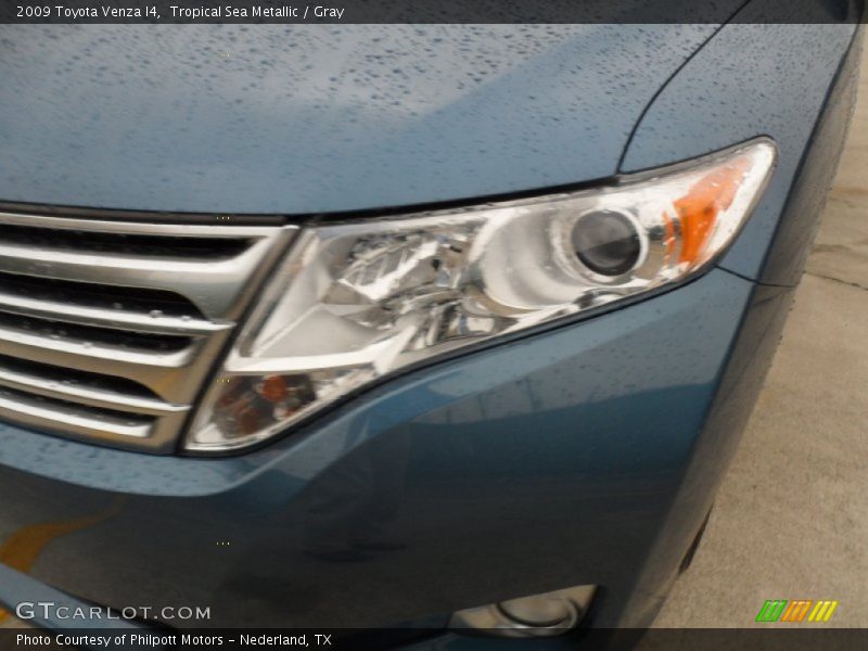 Tropical Sea Metallic / Gray 2009 Toyota Venza I4