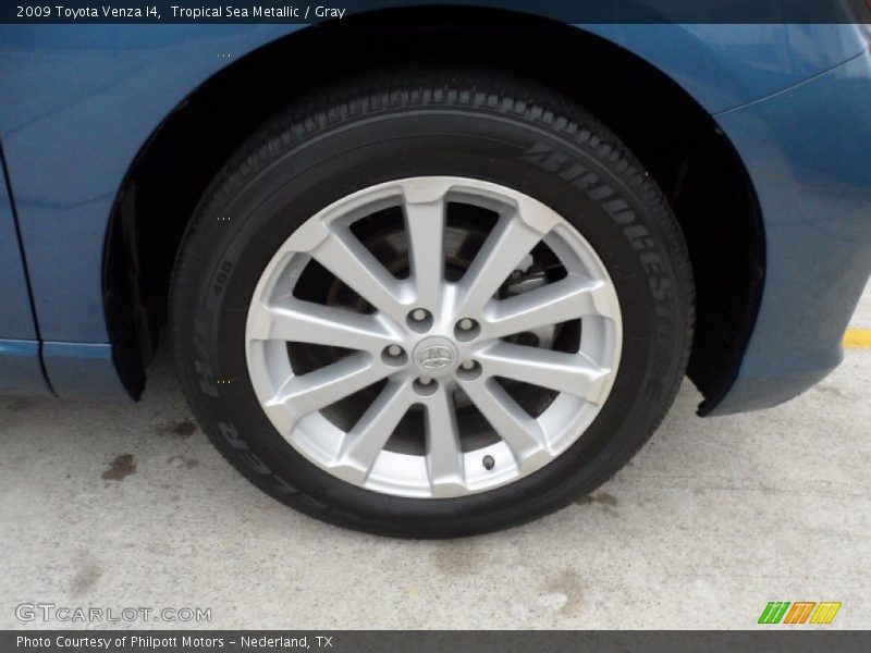 Tropical Sea Metallic / Gray 2009 Toyota Venza I4