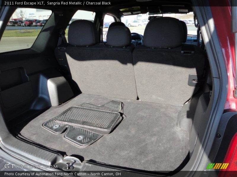 Sangria Red Metallic / Charcoal Black 2011 Ford Escape XLT