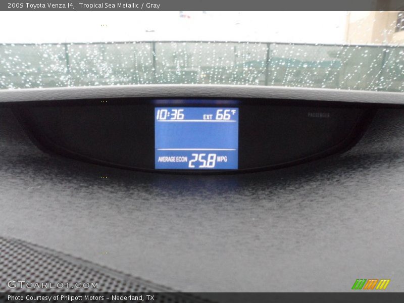 Tropical Sea Metallic / Gray 2009 Toyota Venza I4